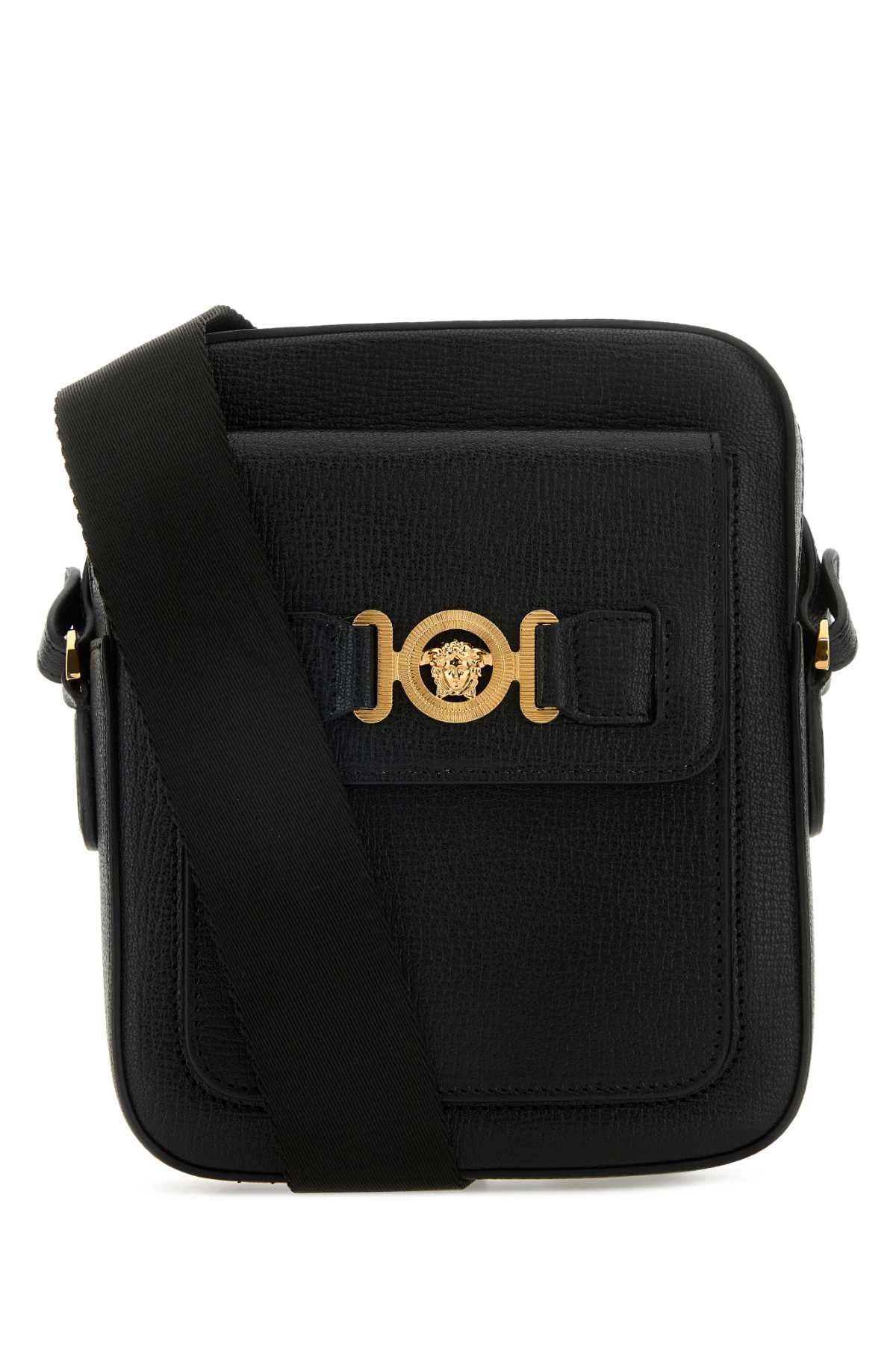 VERSACE Mini Crossbody Handbag with Medusa Detail