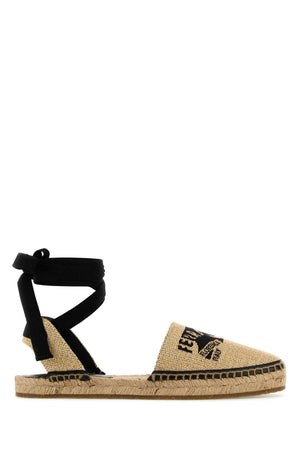 SALVATORE FERRAGAMO Raffia Elaia Women's Espadrilles