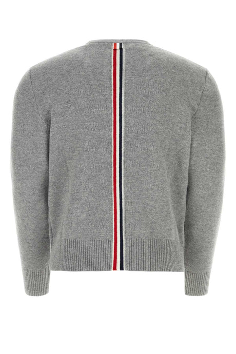 THOM BROWNE Elegant Wool Sweater for Men