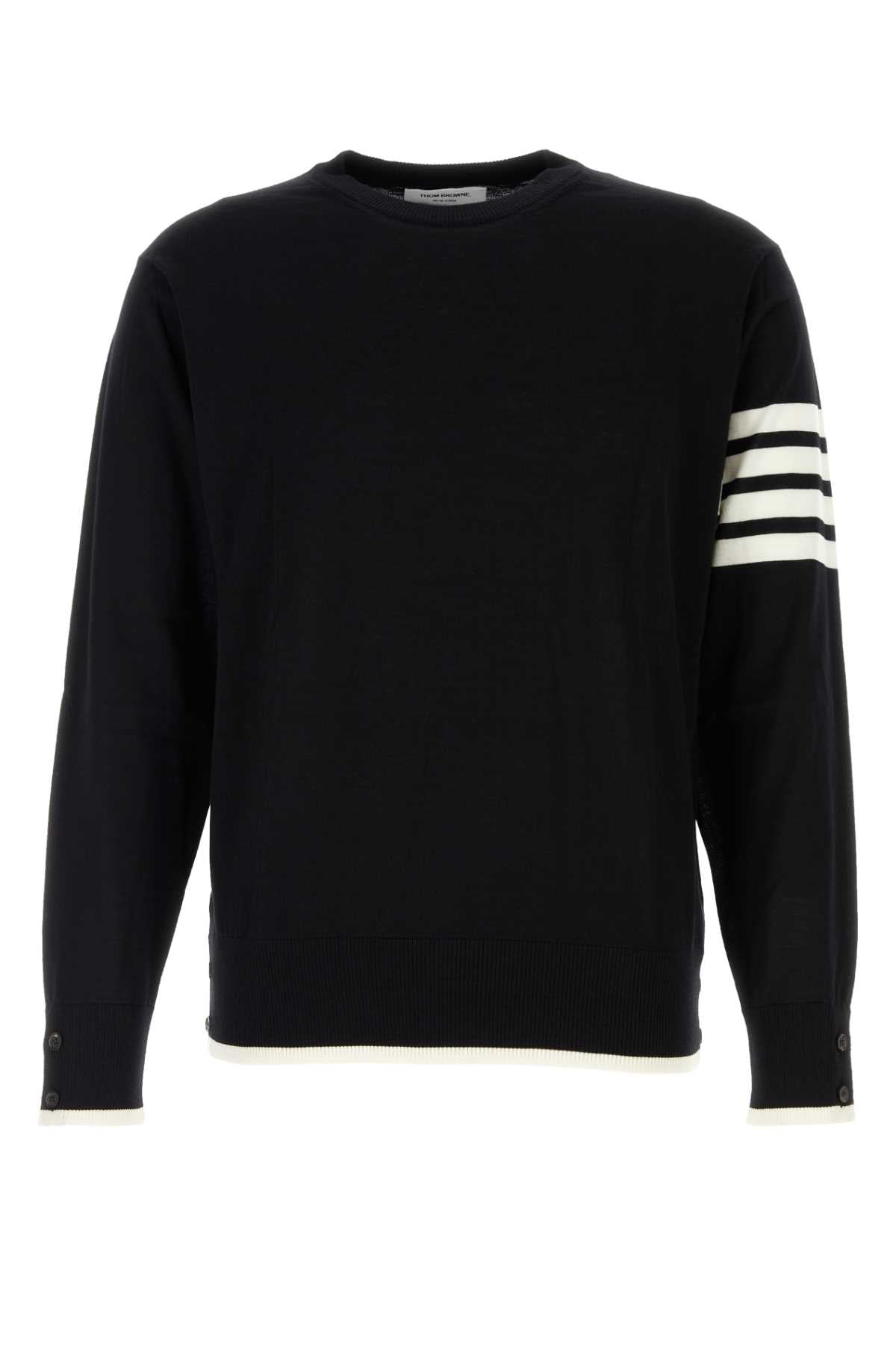 THOM BROWNE Relaxed Fit Stitch Detail T-Shirt