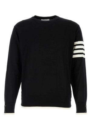 THOM BROWNE Relaxed Fit Stitch Detail T-Shirt