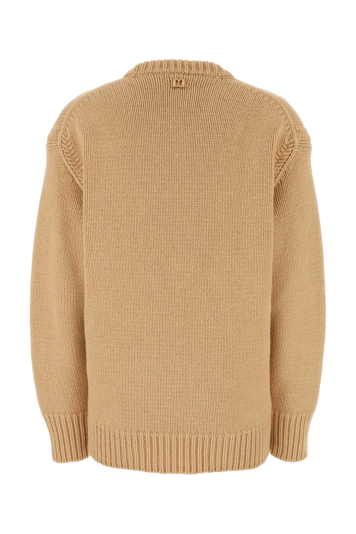 CHLOE Oversized Cashmere Blend Sweater - Pink