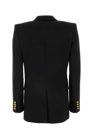 CHLOE Sophisticated Black Wool Blazer