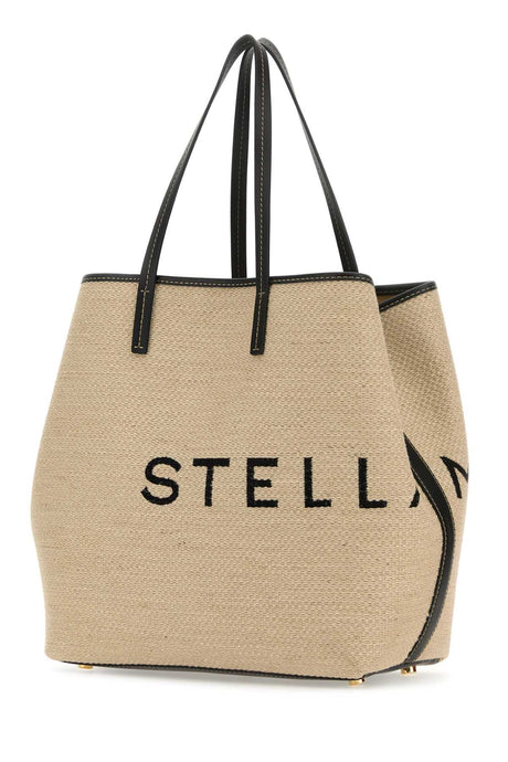 STELLA McCARTNEY Raffia Logo Shopping Handbag - 33x34x18 cm