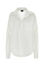 BALENCIAGA Essential White Cotton Shirt for Women