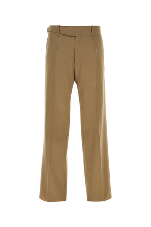 DOLCE & GABBANA Cappuccino Stretch Wool Pants - Perfect Fit for Every Occasion