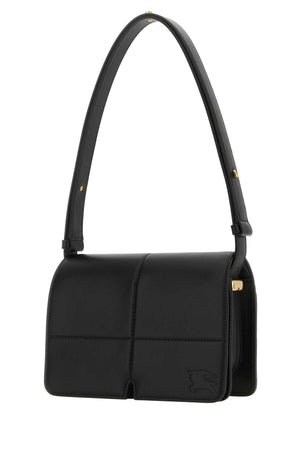 BURBERRY Mini Black Leather Snip Shoulder Handbag