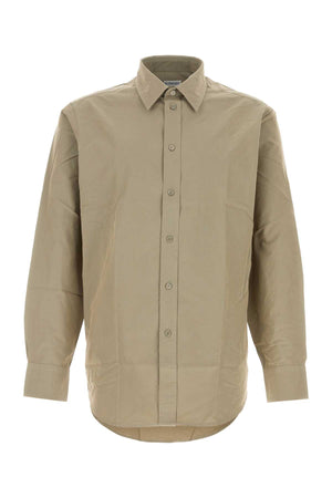 BURBERRY Classic Khaki Poplin Shirt for Men