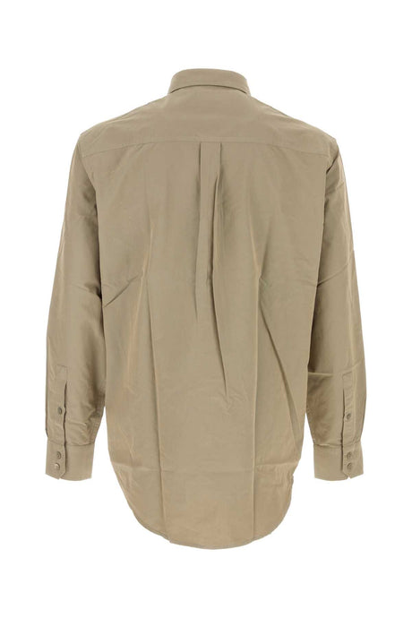 BURBERRY Classic Khaki Poplin Shirt for Men