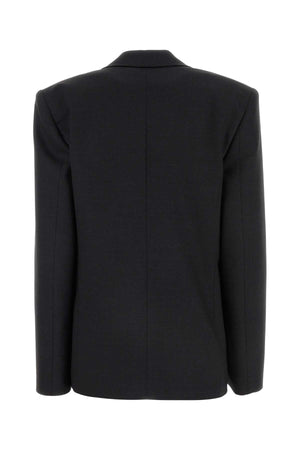 PHILOSOPHY DI LORENZO SERAFINI Charcoal Stretch Blazer for Women