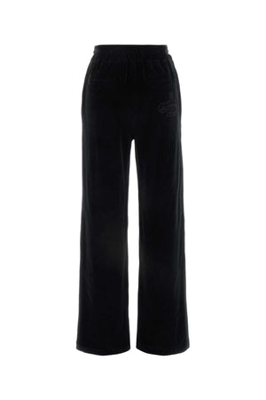 DOLCE & GABBANA Chic Black Chenille Joggers for Women - 2024 Edition