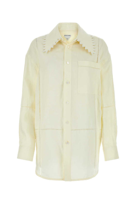 BOTTEGA VENETA Elegant Linen Shirt for Women