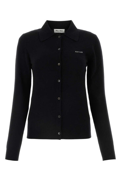 MIU MIU Luxurious Cashmere Cardigan for Women