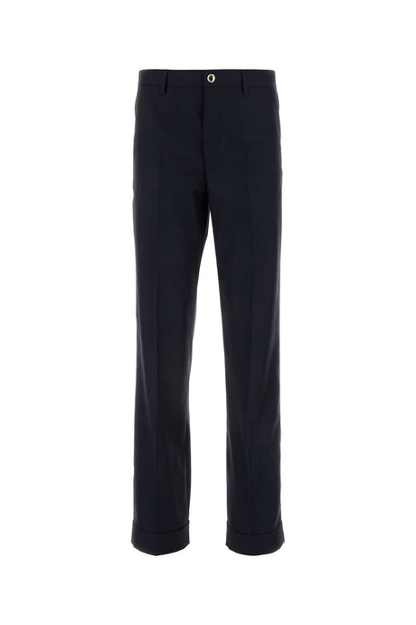 MIU MIU Midnight Blue Classic Batavia Pants