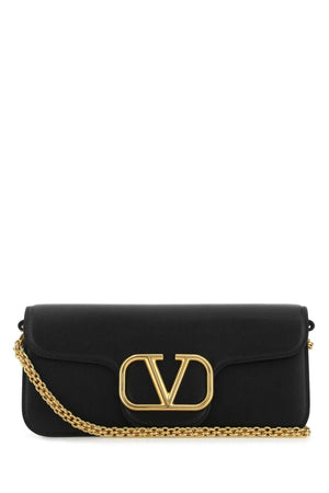 VALENTINO GARAVANI Mini Black Leather Handbag