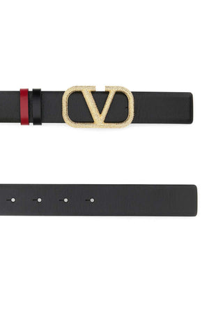 VALENTINO GARAVANI Reversible VLogo Signature Belt - 3 cm Height