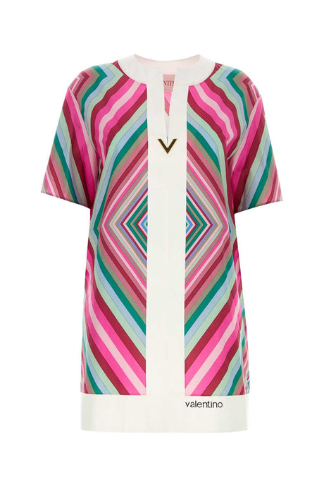 VALENTINO GARAVANI Chic Printed Cotton Mini Dress for Women