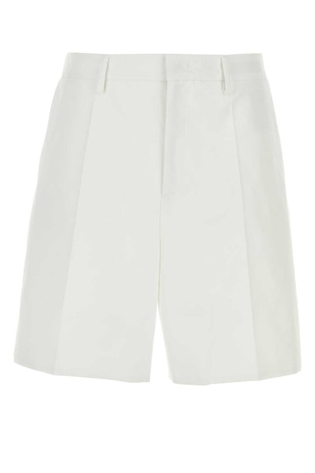 VALENTINO GARAVANI Classic Cotton Bermuda Shorts for Men