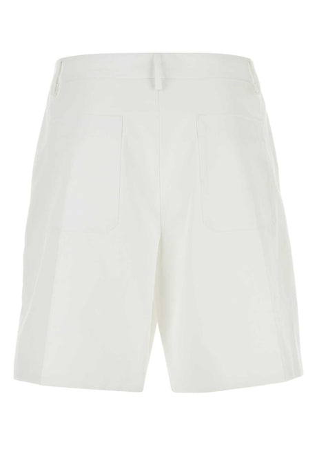 VALENTINO GARAVANI Classic Cotton Bermuda Shorts for Men