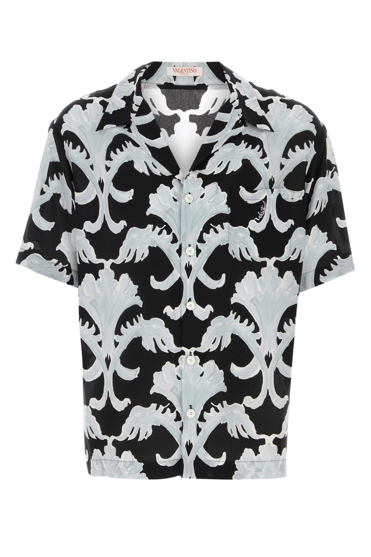 VALENTINO GARAVANI Printed Silk Shirt for Men - 2024 Collection