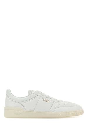 VALENTINO GARAVANI White Leather Upvillage Sneaker - Men's Footwear 2024