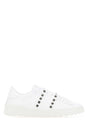 VALENTINO GARAVANI Men's White Rockstud Untitled Sneakers