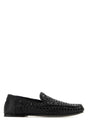 DOLCE & GABBANA Classic Black Leather Loafers for Men