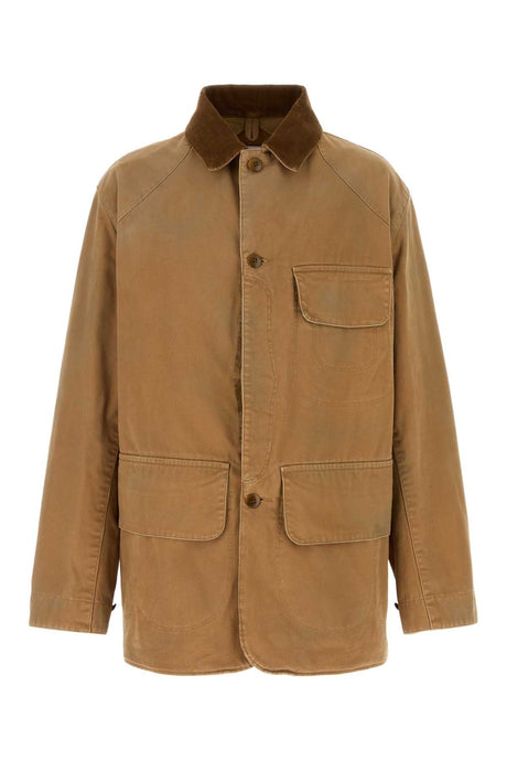 MAISON MARGIELA Classic Camel Canvas Jacket