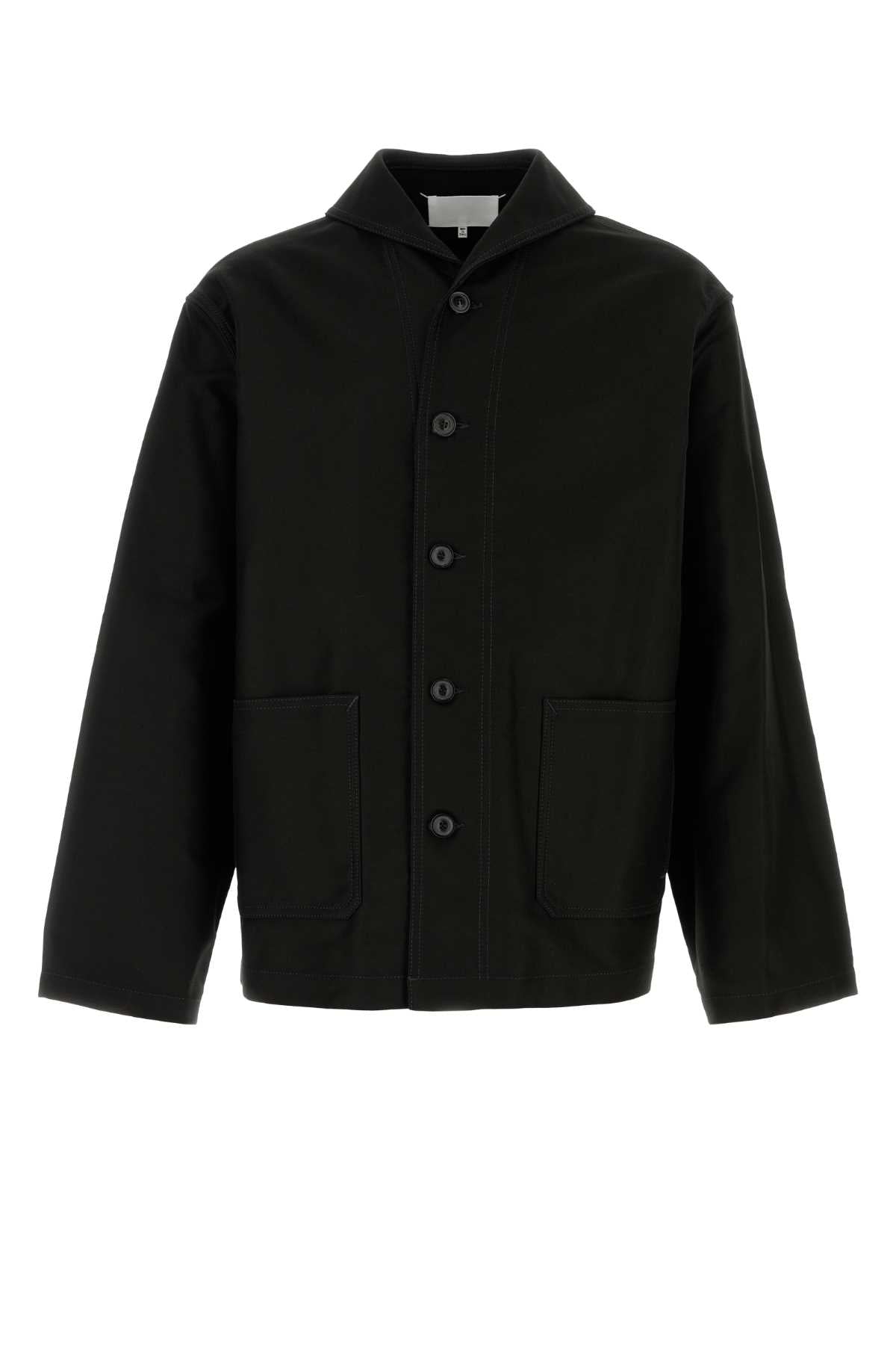 MAISON MARGIELA Black Cotton Jacket for Men