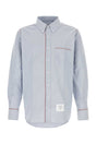 THOM BROWNE Light Blue Oxford Shirt for Men