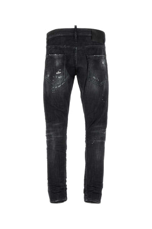 DSQUARED Stretch Denim Sexy Twist Jeans for Men - 24W