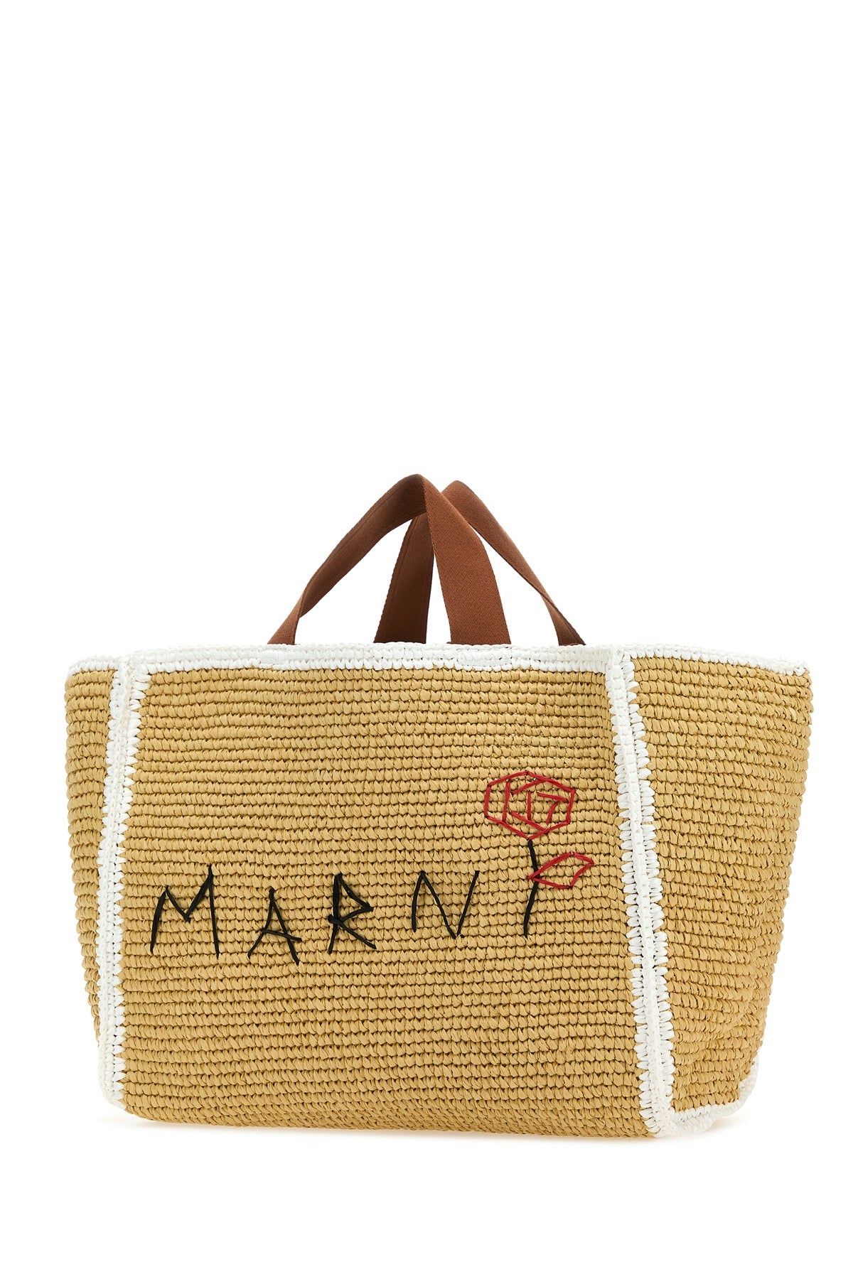 MARNI Raffia Shopping Handbag - 57cm x 33cm x 17cm