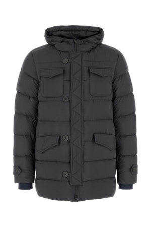 HERNO Stylish Down Jacket for Men - Dark Grey