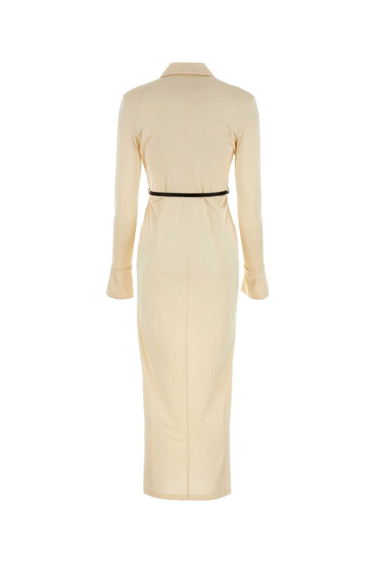 GIVENCHY Ivory Mini Dress with Elegant Design