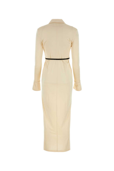 GIVENCHY Ivory Mini Dress with Elegant Design