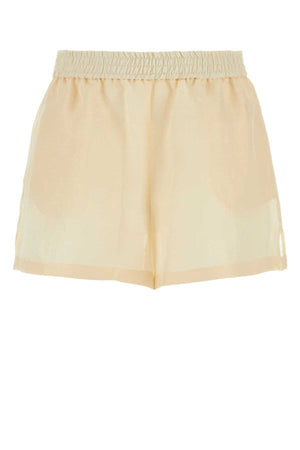 GIVENCHY Silk Blend Mini Shorts for Women