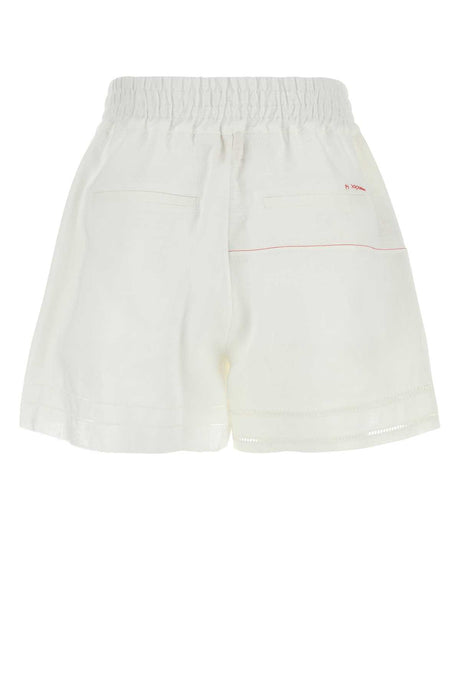 MARNI Linen Mini Shorts for Women