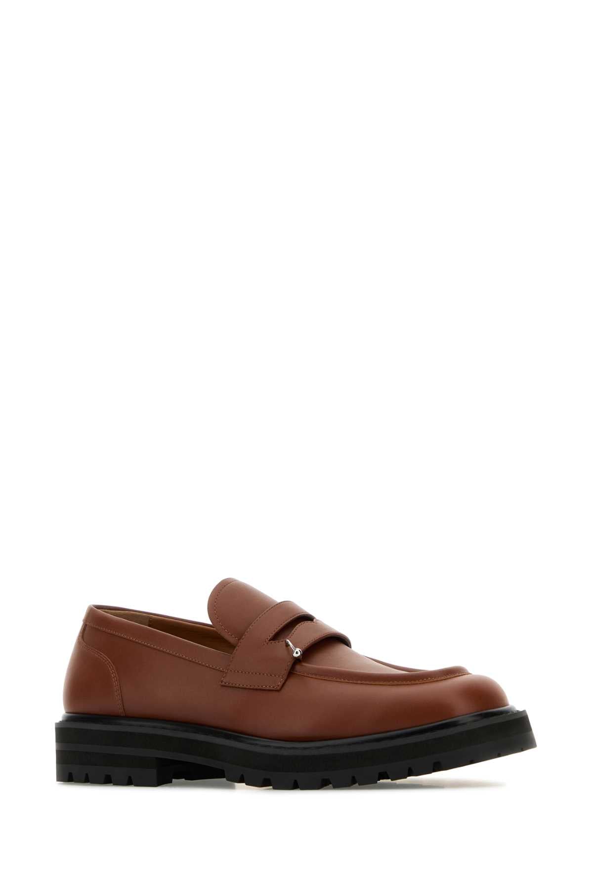 MARNI Men's Premium Leather Loafers