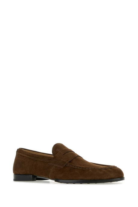 TOD'S Classic Suede Loafers for Men