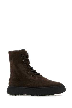 TOD'S Suede Ankle Boots for Men