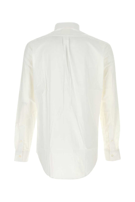 GIVENCHY Classic Fit White Poplin Shirt for Men