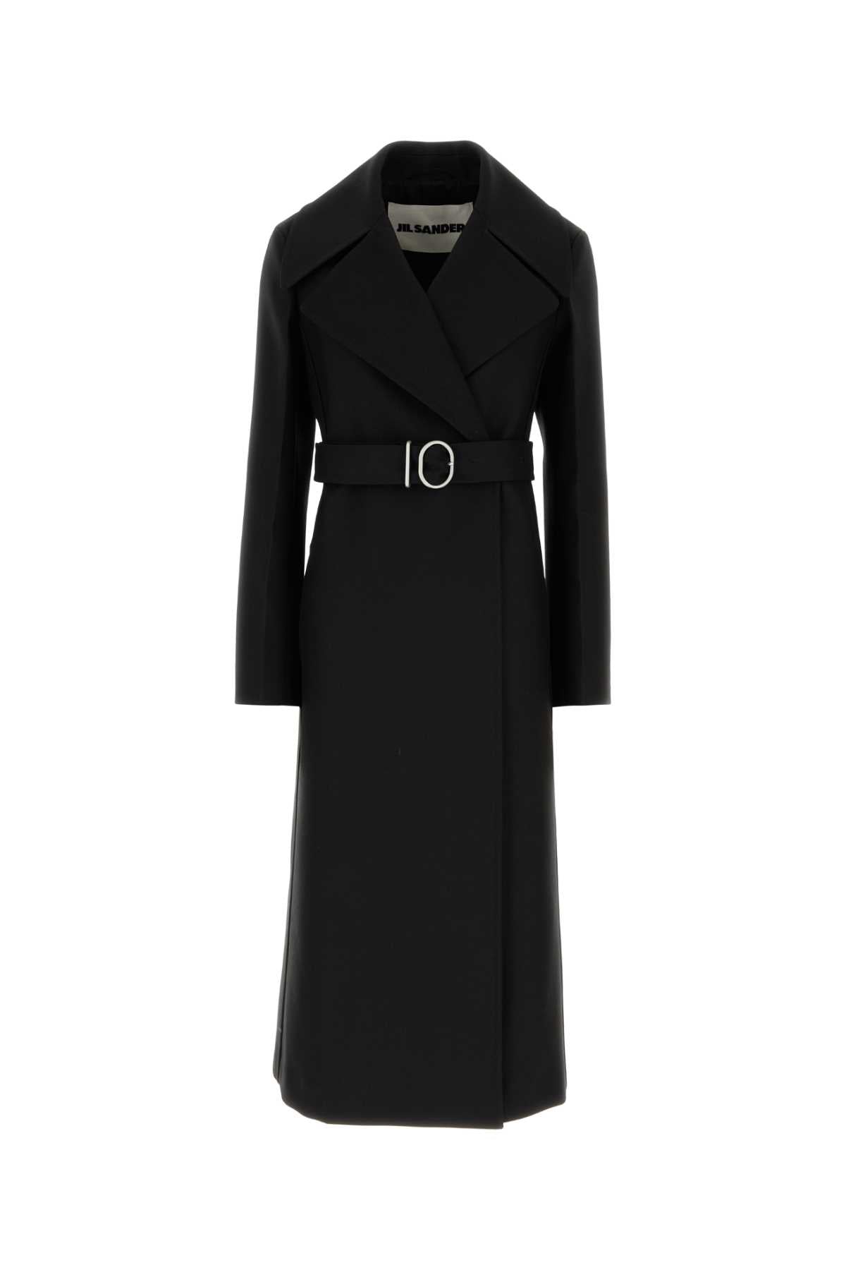 JIL SANDER Elegant Black Wool Jacket for Women