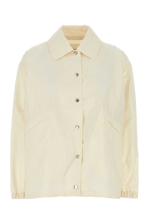 JIL SANDER Ivory Cotton Jacket for Women