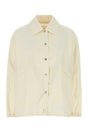 JIL SANDER Ivory Cotton Jacket for Women