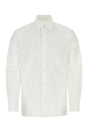 JIL SANDER Classic White Poplin Shirt for Men