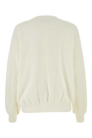 ALEXANDER WANG Ivory Stretch Knit Sweater