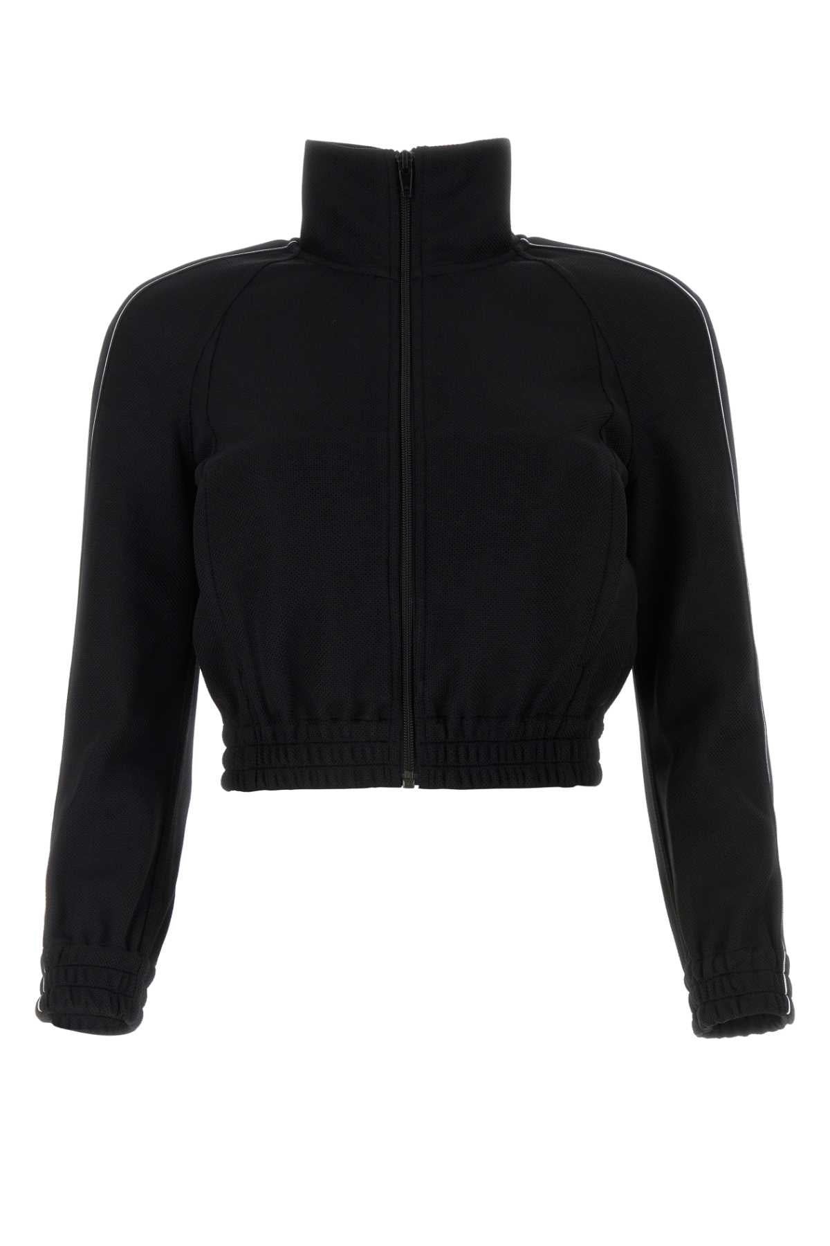 T BY ALEXANDER WANG Chic Black Polyester Sweatshirt for Women