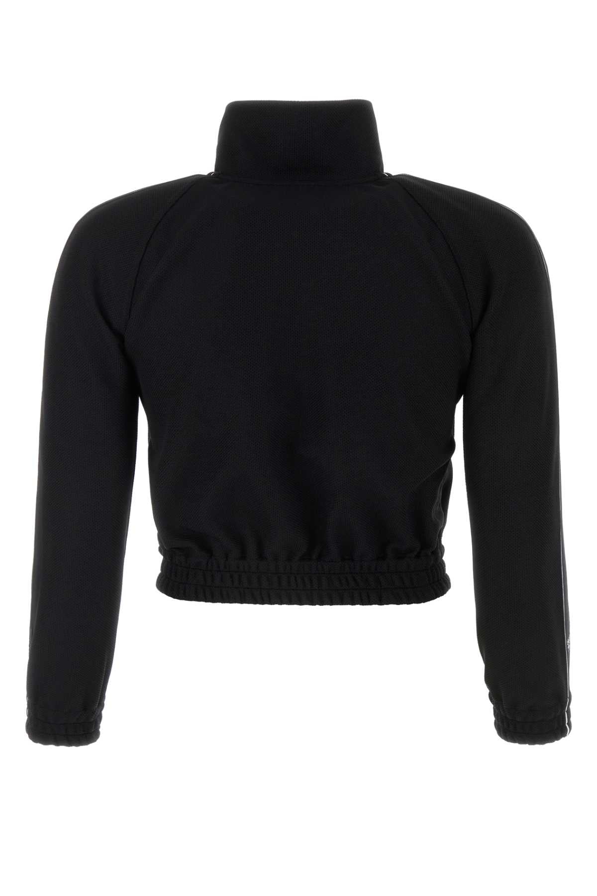 T BY ALEXANDER WANG Chic Black Polyester Sweatshirt for Women