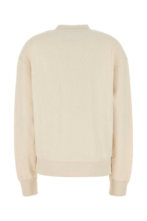 JIL SANDER Oversize Cream Cotton Sweatshirt for Women