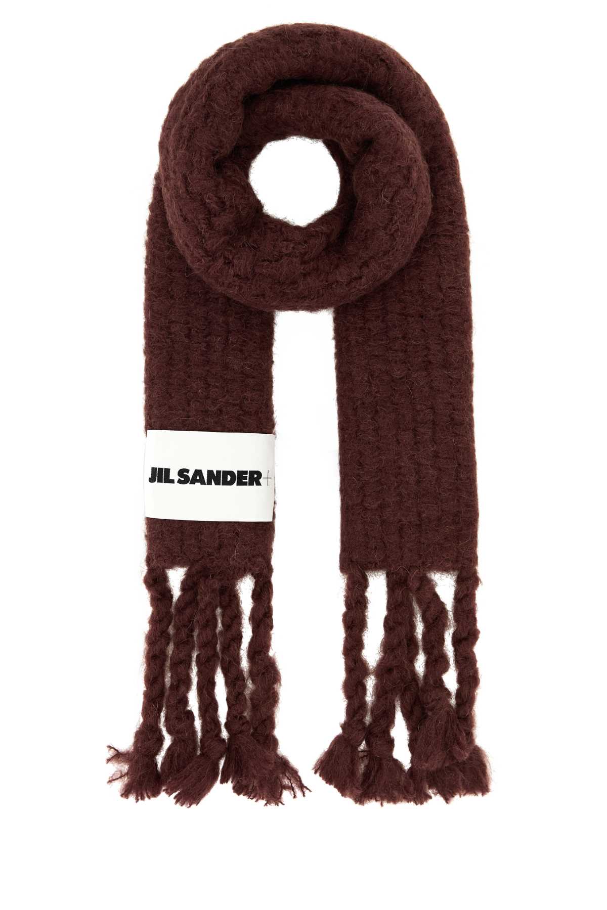 JIL SANDER Mohair Blend Scarf - 150 cm x 27 cm